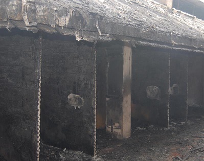 incendio al poligono