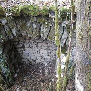 Antiche trincee a 300 metri